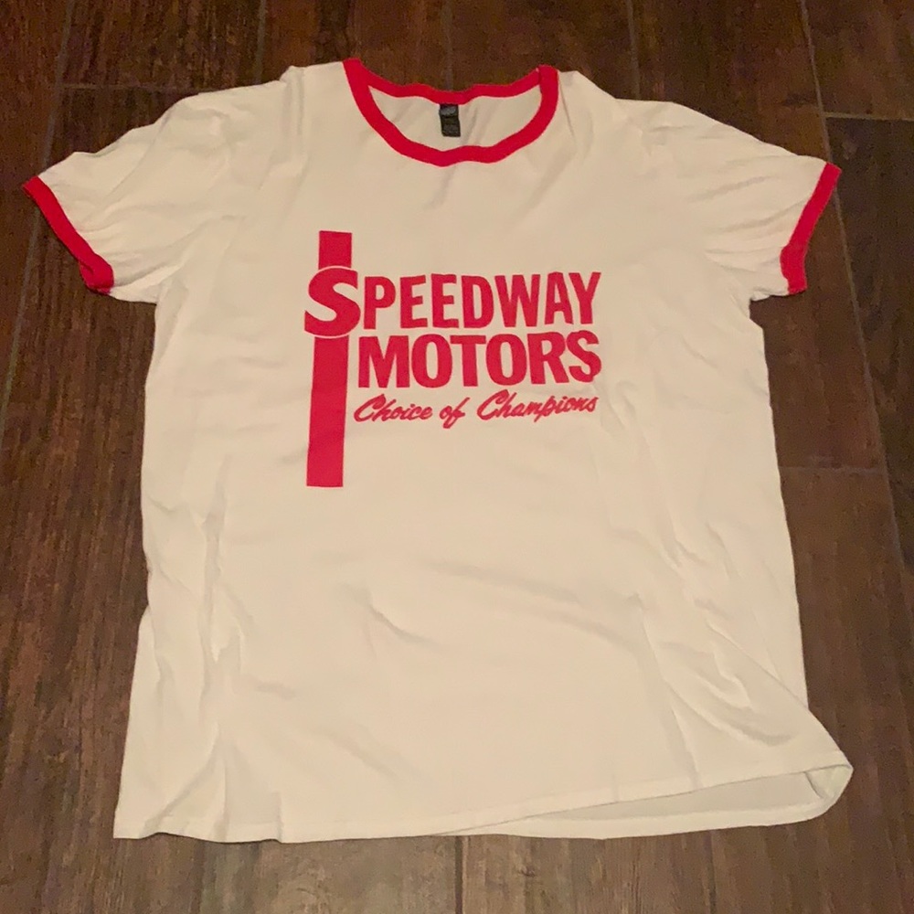 Speedway Motors ringer tee